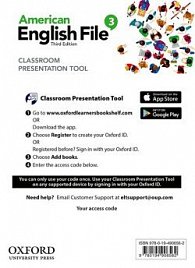 American English File Third Edition Level 3: Classroom Presentation Tool (Access Code Card)