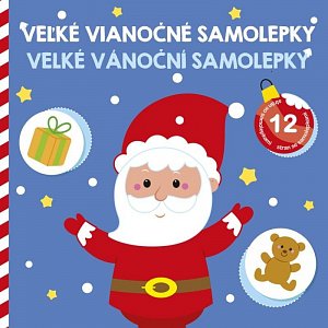 Velké vánoční samolepky / Veľké vianočné samolepky