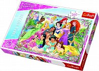 Trefl Puzzle Disney Princess - Setkání princezen / 260 dílků