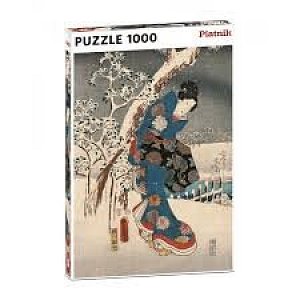 Puzzle Hiroshige: Tale of Genji 1000 dílků