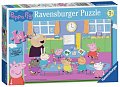 Puzzle Prasátko Peppa ve škole 35 dílků