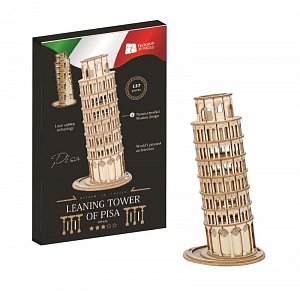 NiXiM Dřevěné 3D puzzle - Šikmá věž v Pise, 1.  vydání