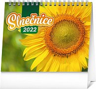Slnečnice s citátmi 2022 - stolový kalendár