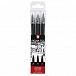 Sakura Sada Pigma Pen Black 3 ks