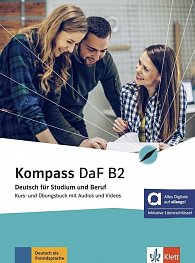 Kompass DaF 2 (B2) - Hybride Ausgabe - Kurs./Übungsbuch + MP3/Video allango.net + Lizenz (24 Monate)