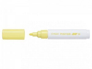 PILOT Pintor Medium akrylový popisovač 1,5-2,2mm - pastelový žlutý