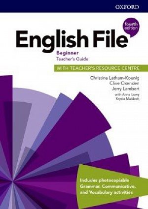 English File Beginner Teacher´s Book with Teacher´s Resource Center (4th)