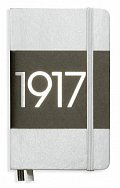 Zápisník Metallic edition Pocket A6 - tečkovaný, stříbrný