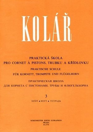 Praktická škola pro cornet a pistons, trubku a křídlovku 3