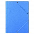 DONAU spisové desky s gumičkou, A4, prešpán 390 g/m², modré - 10ks