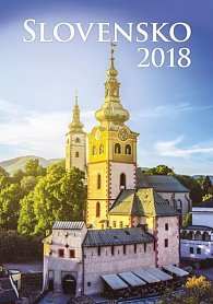 Kalendář nástěnný 2018 - Slovensko