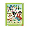 Deskové puzzle Krtek zahradník 40 dílků