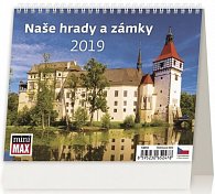 Kalendář stolní 2019 - Minimax Naše hrady a zámky