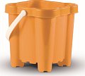 Androni Kyblík hrad 4 věže - výška 16 cm, oranžový