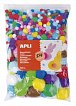 APLI POM-POM kuličky, Jumbo pack, 500 ks, mix velikostí a barev