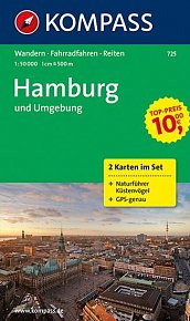 Hamburg und Umgebung 725 ,2 mapy / 1:50T NKOM