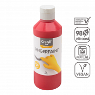 Creall prstová barva HAPPY INGREDIENTS, 250 ml, červená