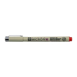 Sakura liner Pigma Micron 02 - červený