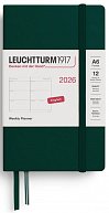 Weekly Planner 2026 Pocket (A6) Forest Green