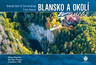 Blansko a okolí z nebe