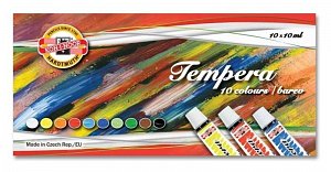 Koh-i-noor barvy temperové/tempery sada 10 x10ml