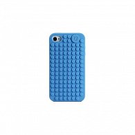 iPhone 4/4S Pixel Case nebeská modř