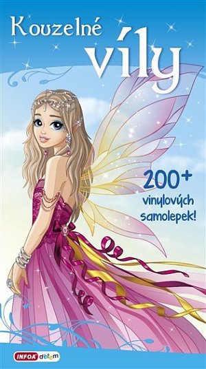 Kouzelné víly - 200 vinylových samolepek, 2.  vydání
