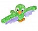 Plyšáček objímáček Papoušek zelený 20 cm