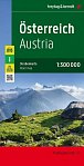 AK 710 W Rakousko 1:300 000 / automapa + rekreační mapa