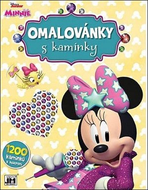 Minnie - Omalovánky s kamínky