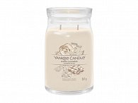 YANKEE CANDLE Warm Cashmere svíčka 567g / 2 knoty (Signature velký)