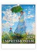 Kalendář nástěnný 2023 - Impressionism, Exclusive Edition