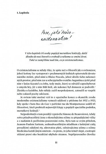 Náhled V existencialistické kavárně - O svobodě, bytí a meruňkových koktejlech, 1.  vydání