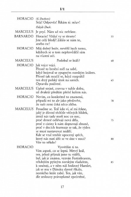 Náhled Hamlet, princ dánský / Hamlet, Prince of Denmark, 4.  vydání