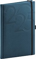 NOTIQUE Týdenní diář Ajax 2025, modrý, 15 x 21 cm