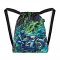 Bagmaster školní sáček na přezůvky/tělocvik DOPI 25 B – motorka