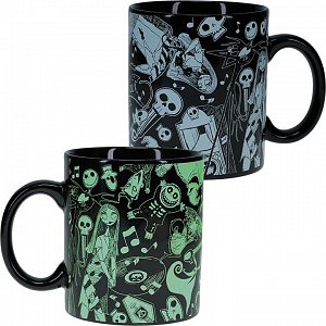 The Nightmare Before Christmas Hrnek svítící 315 ml