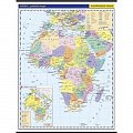 Afrika - školní nástěnná politická nástěnná mapa,1:10 mil./96x126,5 cm