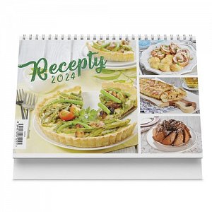 Recepty 2024 - stolní kalendář