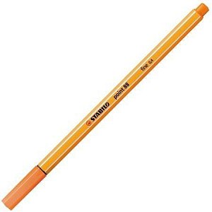 Popisovač STABILO point liner 88 oranžový světle