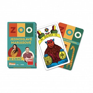 Mariášové karty ZOO Prima