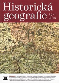 Historická geografie 42/1 2016