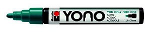 Marabu YONO akrylový popisovač 1,5-3 mm - tyrkysově modrý