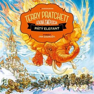 Pátý elefant - Úžasná zeměplocha - CDmp3 (Čte Jan Zadražil)