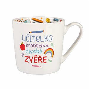 Hrnek s potiskem - Učitelka