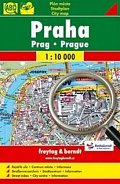 Praha mapa 1:10 000 (zvětšené písmo)
