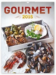 Kalendář 2015 - Gourmet David Háva - nástěnný s prodlouženými zády