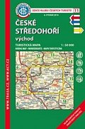 KČT 11České středohoří východ 1:50 000 / turistická mapa