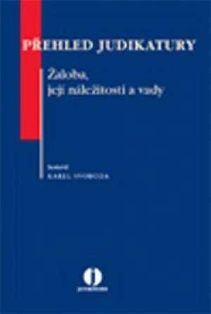 Přehled judikatury - žaloba, její náležitosti a va