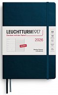 Weekly Planner & Notebook 2026 Medium (A5) Deep Sea